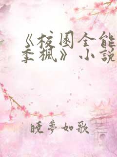《校园全能高手季枫》小说阅读