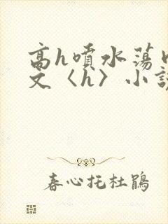 高h喷水荡肉欲文〈h〉小说