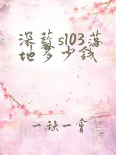 深蓝sl03落地多少钱