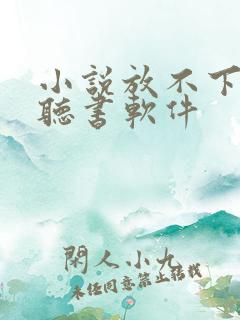 小说放不下在线听书软件