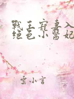 战王宠妻入骨:绝色小医妃