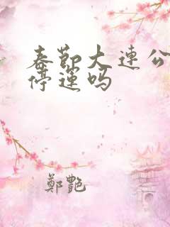春节大连公交车停运吗