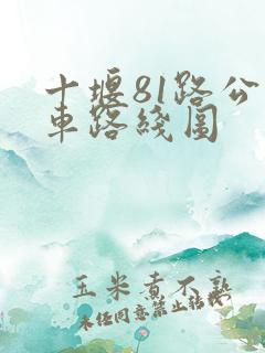 十堰81路公交车路线图
