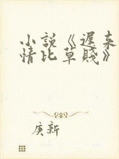 小说《迟来的深情比草贱》
