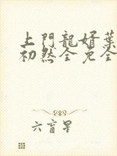 上门龙婿叶辰萧初然全免全集下载