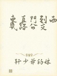 东直门到西站坐几路公交