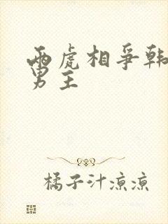两虎相争韩漫双男主 两虎相争韩漫双男主