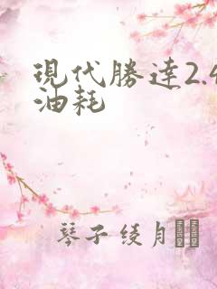 现代胜达2.4油耗