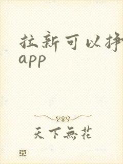 拉新可以挣钱的app