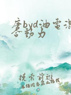 唐byd油电混合动力