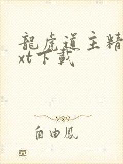 龙虎道主精校txt下载