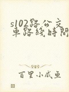 s102路公交车路线时间表