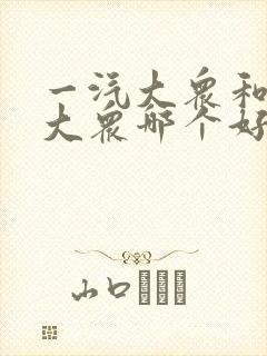 一汽大众和一汽大众哪个好