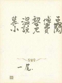 慕温黎傅禹修的小说免费阅读