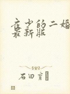 夜少的二婚新妻最新版