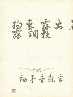 拘束 露出 暴露 调教