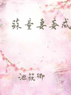 苏童妻妾成群
