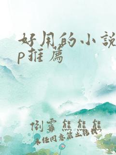 好用的小说app推荐