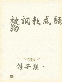 被调教成骚货母狗 被调教成骚货母狗