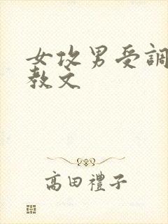女攻男受调教调教文