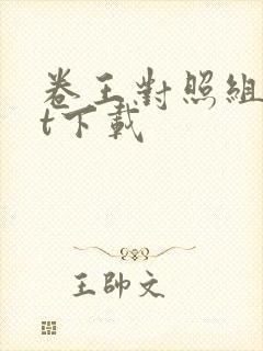 卷王对照组txt下载