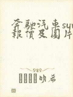 奔驰汽车suv报价及图片大全价格表