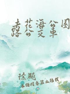去花海公园坐几路公交车