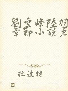 刘云峰陆羽最新章节小说免费阅读