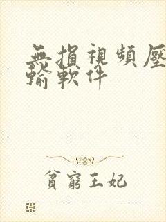 无损视频压缩传输软件