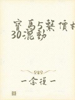 宝马5系价格530混动
