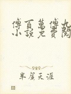 傅百万傅九穿越小说免费阅读