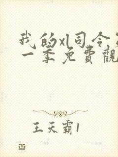 我的xl司令第一季免费观看动漫全集