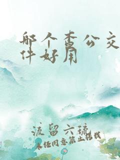 哪个查公交车软件好用