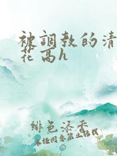 被调教的清纯校花高h