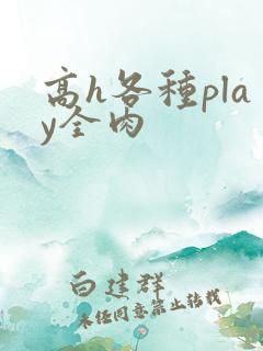 高h各种play全肉
