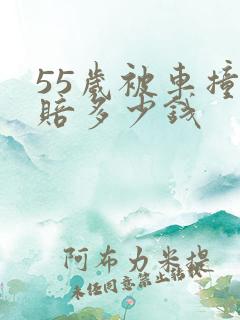 55岁被车撞死赔多少钱
