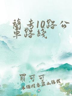兰考10路公交车路线