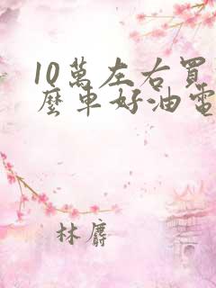 10万左右买什么车好油电混合