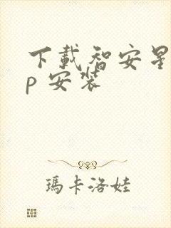 下载智安星app 安装