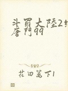 斗罗大陆2绝世唐门99