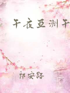 午夜亚洲午夜