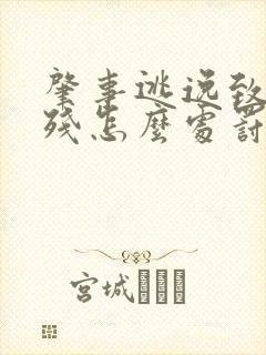 肇事逃逸致人伤残怎么处罚新交规