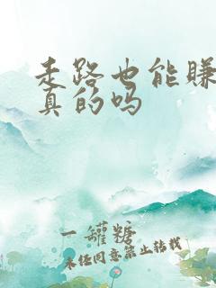 走路也能赚钱是真的吗 走路也能赚钱是真的吗