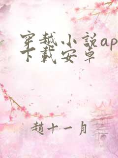 穿越小说app下载安卓
