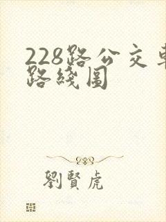 228路公交车路线图