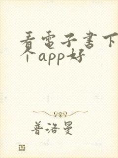 看电子书下载哪个app好