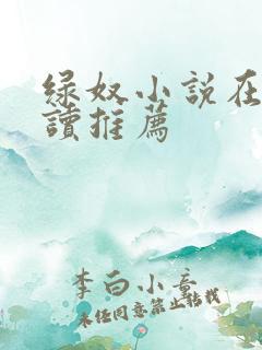 绿奴小说在线阅读推荐