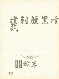 扑到腹黑冷面总裁