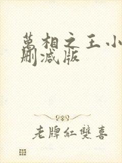 万相之王小说未删减版 万相之王小说未删减版