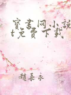 宝书网小说txt免费下载